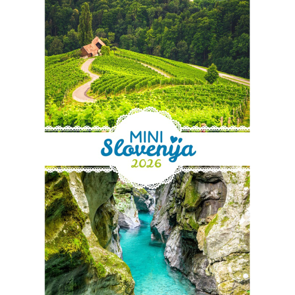 Koledar Mini Slovenija 2026