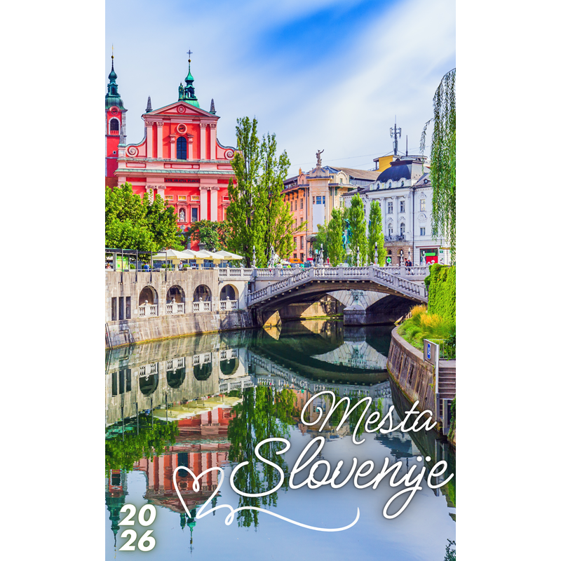 K202002-1 Koledar Mesta Slovenije 2026 - slika 1